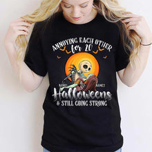 Load image into Gallery viewer, Personalized Halloween T-shirt &amp; Hoodie Custom Names Gift
