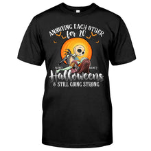 Load image into Gallery viewer, Personalized Halloween T-shirt &amp; Hoodie Custom Names Gift
