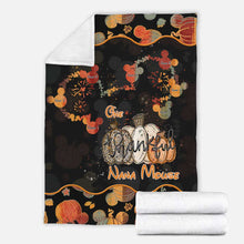 Load image into Gallery viewer, Personalized Thanksgiving Blanket for Grandma - Cozy Custom Nana Gift

