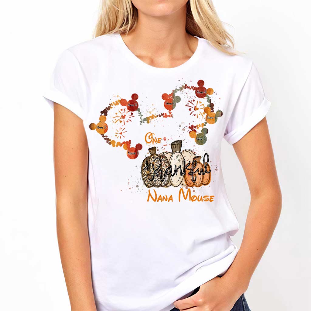 Personalized Thanksgiving Grandma T-Shirt & Hoodie Gift