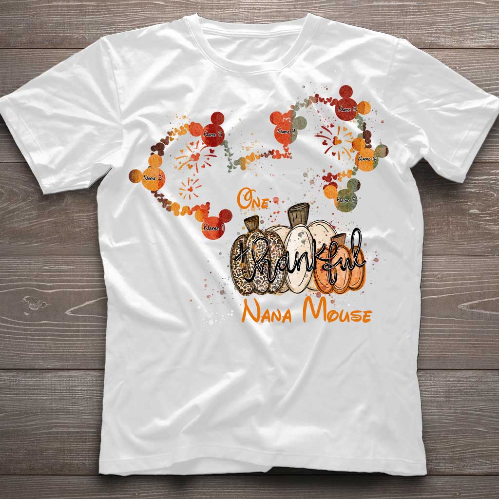 Personalized Thanksgiving Grandma T-Shirt & Hoodie Gift