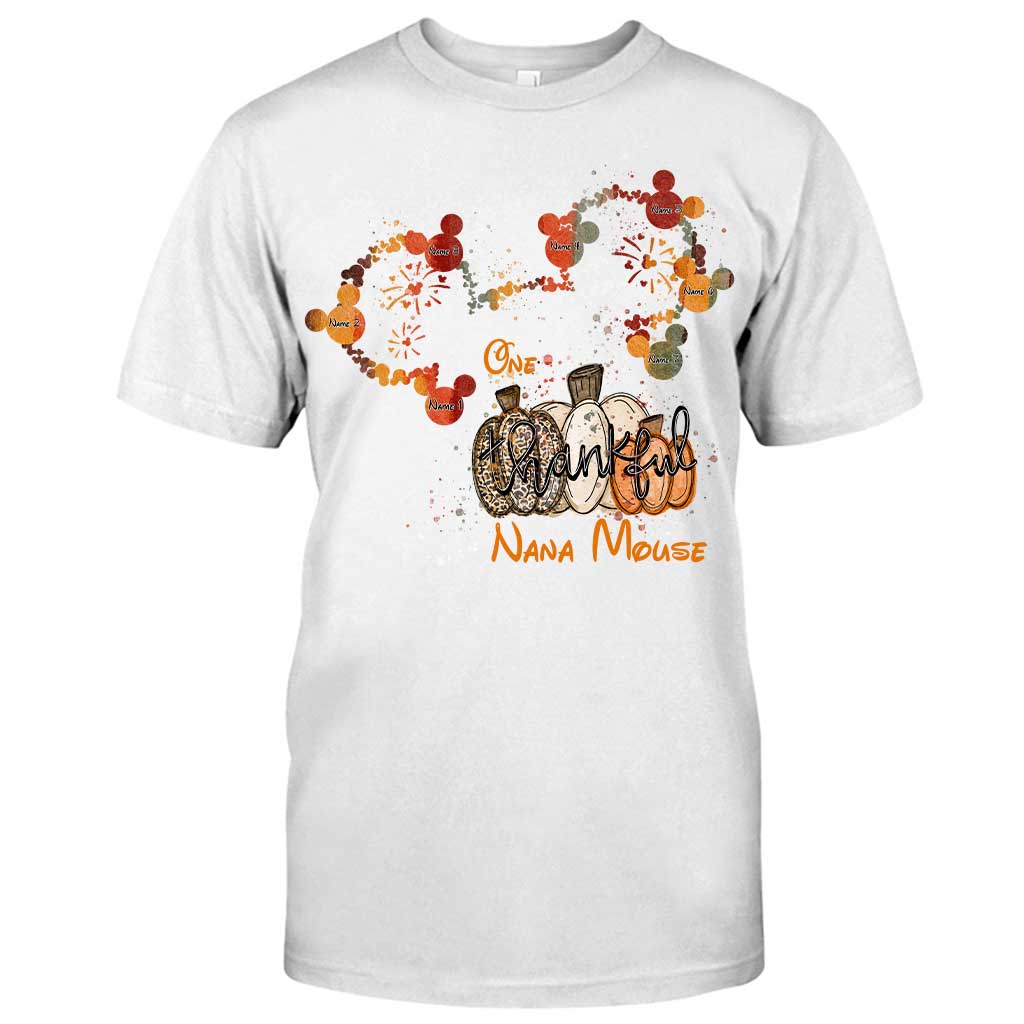 Personalized Thanksgiving Grandma T-Shirt & Hoodie Gift