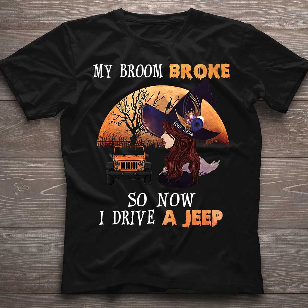 Personalized Halloween T-Shirt & Hoodie Custom Name for Jeep Lovers