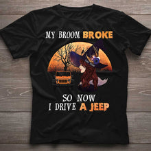 Load image into Gallery viewer, Personalized Halloween T-Shirt &amp; Hoodie Custom Name for Jeep Lovers
