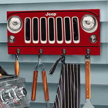 Load image into Gallery viewer, Personalized Jeep Car Key Rack Custom Name Gift for Him
