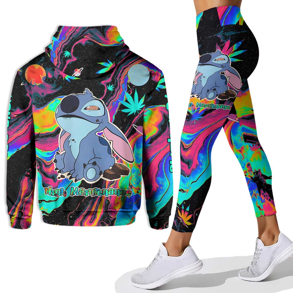 Personalized Weed Hoodie and Leggings Set for Unique Gifts