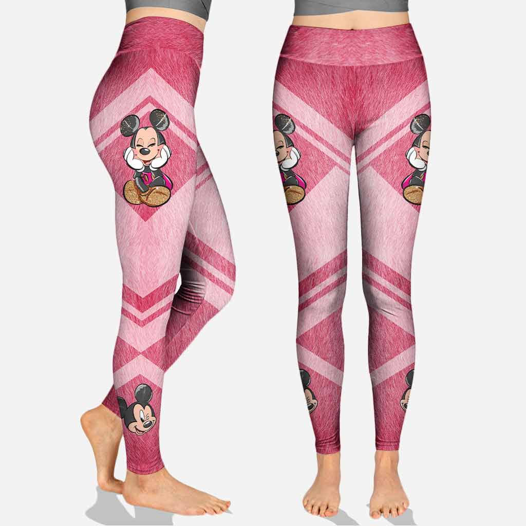 Personalized Breast Cancer Awareness Hoodie & Leggings Gift for Mom