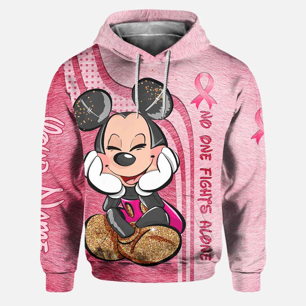 Personalized Breast Cancer Awareness Hoodie & Leggings Gift for Mom