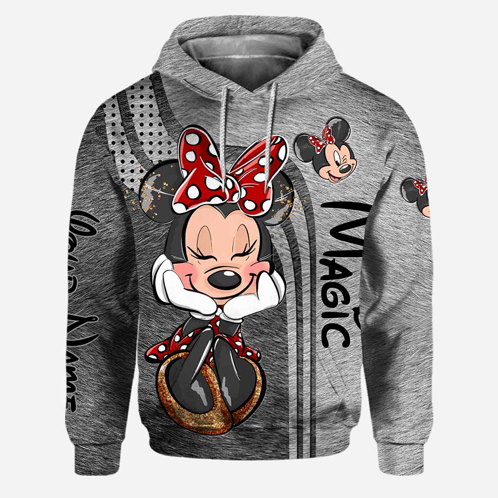 Personalized Magic Mouse Ears Hoodie & Leggings Set for Kids