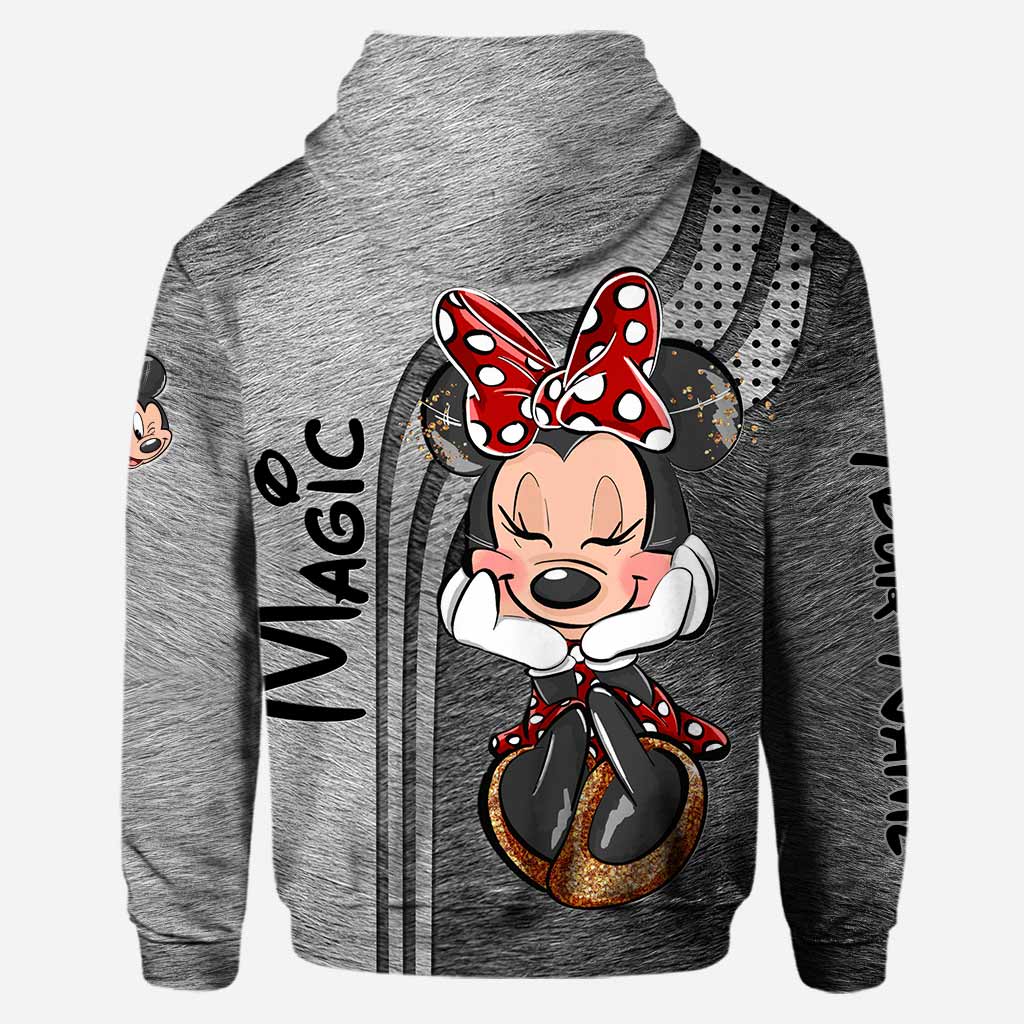 Personalized Magic Mouse Ears Hoodie & Leggings Set for Kids