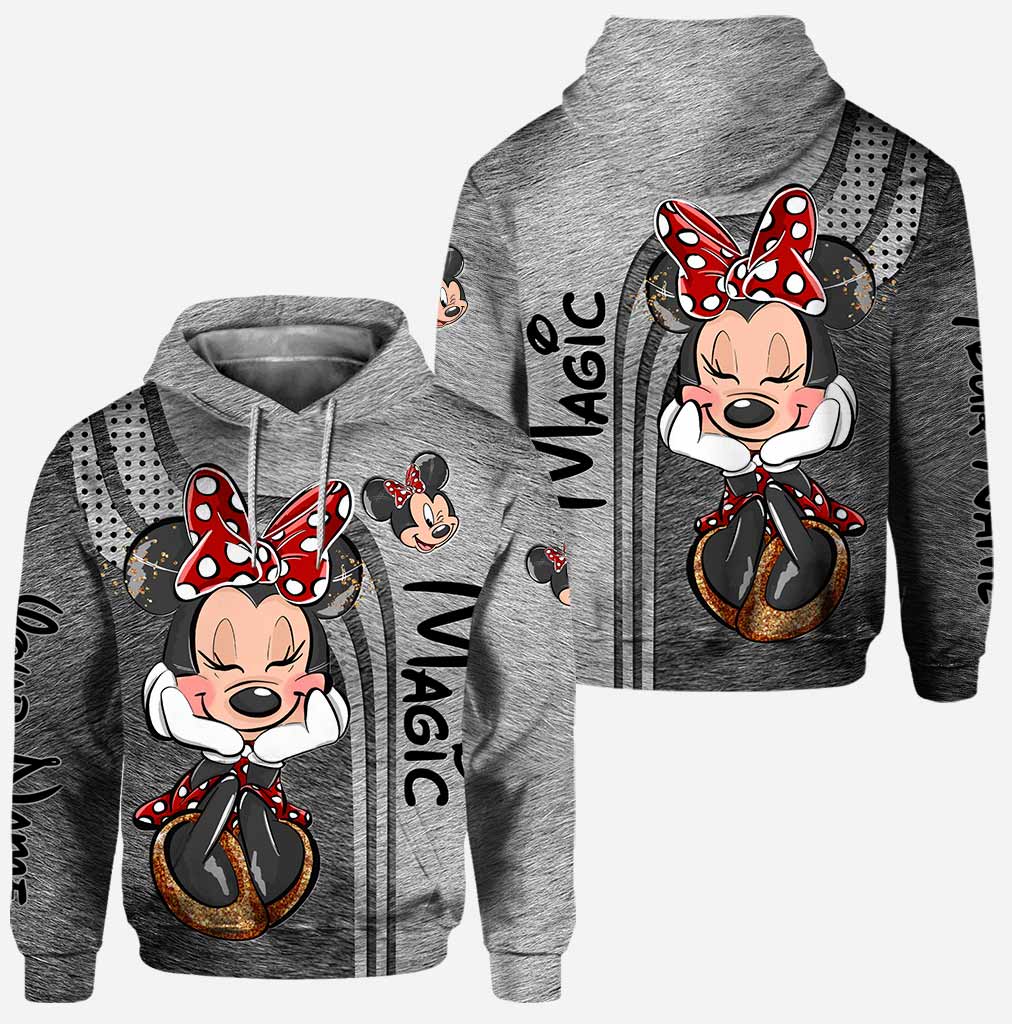 Personalized Mickey Mouse Ears Hoodie & Leggings Set for Kids