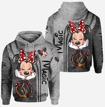 Load image into Gallery viewer, Personalized Mickey Mouse Ears Hoodie &amp; Leggings Set for Kids
