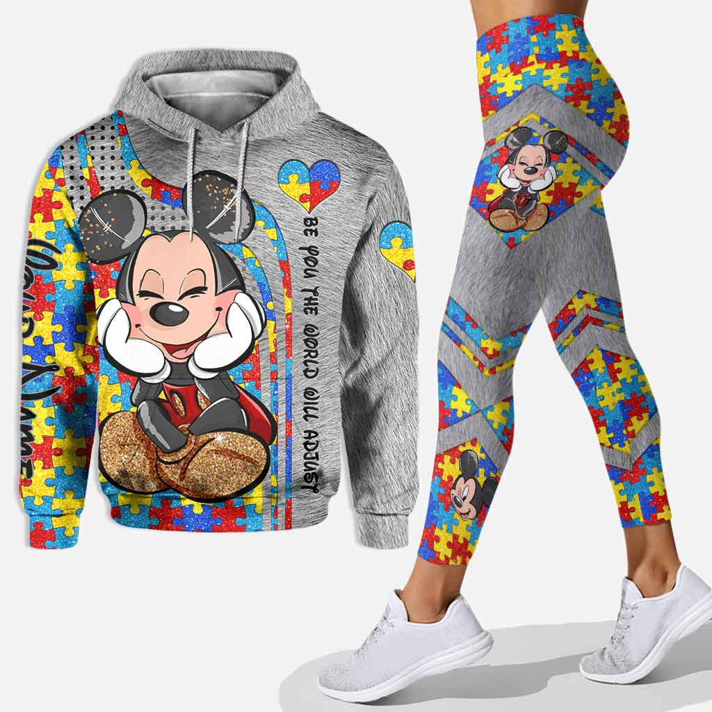Personalized Autism Awareness Hoodie & Leggings Set | Custom Gift