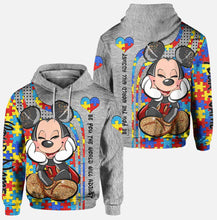 Load image into Gallery viewer, Personalized Autism Awareness Hoodie &amp; Leggings Set | Custom Gift
