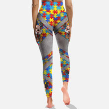 Load image into Gallery viewer, Personalized Autism Awareness Hoodie &amp; Leggings Set | Custom Gift
