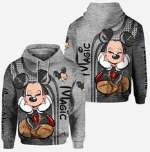 Load image into Gallery viewer, Personalized Mickey Mouse Ears Hoodie &amp; Leggings Set for Kids

