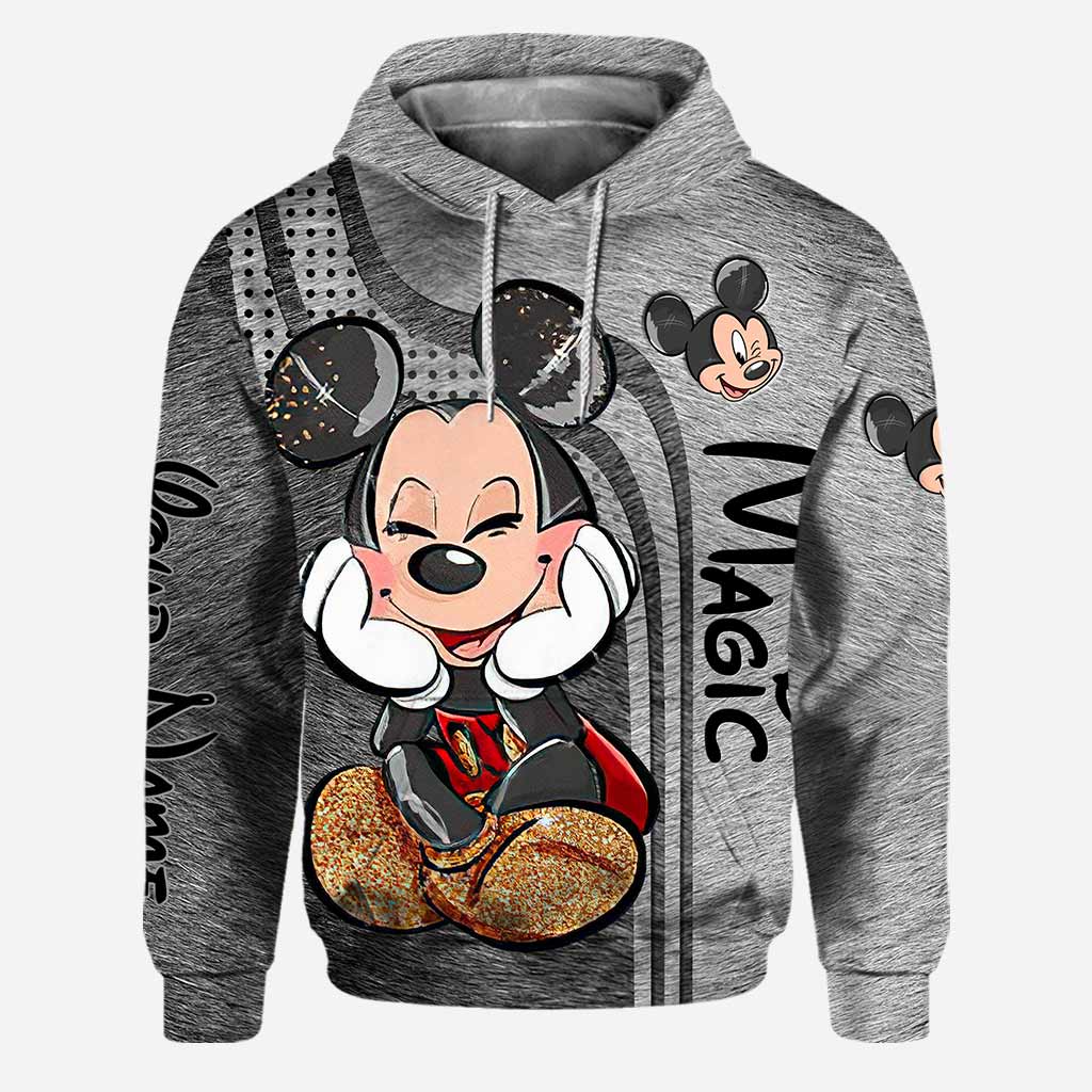 Personalized Mickey Mouse Ears Hoodie & Leggings Set for Kids