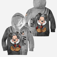 Load image into Gallery viewer, Personalized Mickey Mouse Ears Hoodie &amp; Leggings Set for Kids
