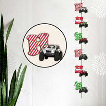 Load image into Gallery viewer, Personalized Christmas Car Garland - 6 Pieces for Holiday Decor
