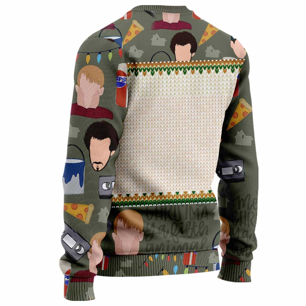 Personalized Christmas Sweater Custom Name Holiday Gift