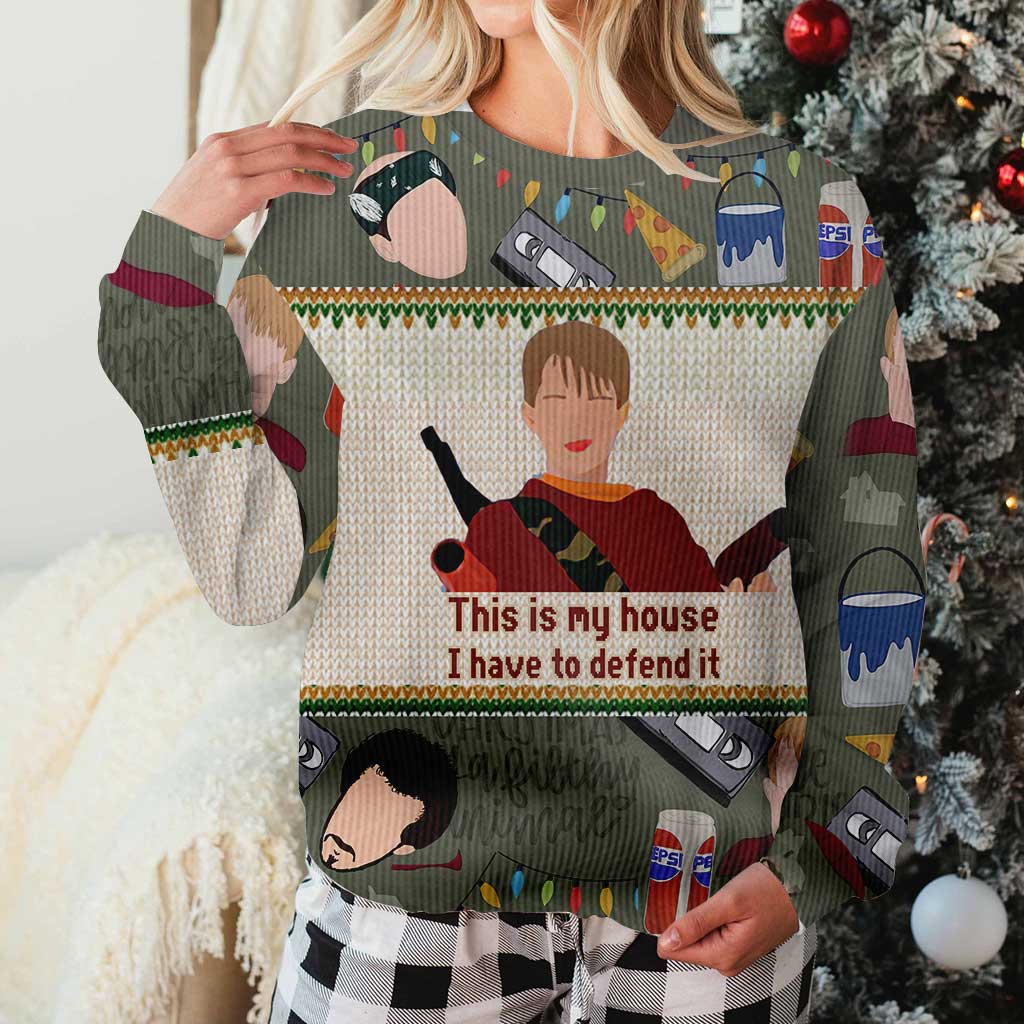 Personalized Christmas Sweater Custom Name Holiday Gift