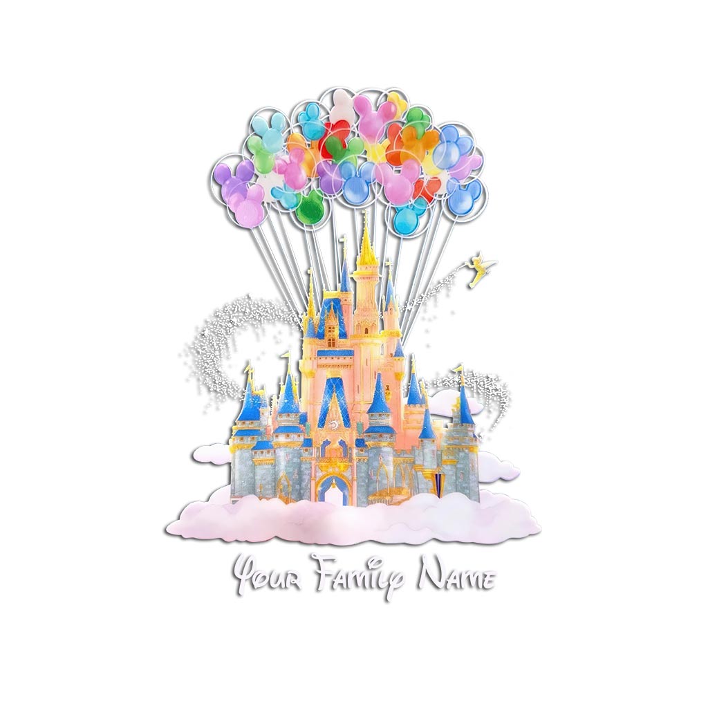 Personalized Magic Castle Mouse Decal for Cars & Windows