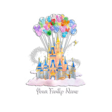 Load image into Gallery viewer, Personalized Magic Castle Mouse Decal for Cars &amp; Windows
