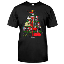 Load image into Gallery viewer, Personalized Nightmare Christmas Tree T-shirt &amp; Hoodie Gift
