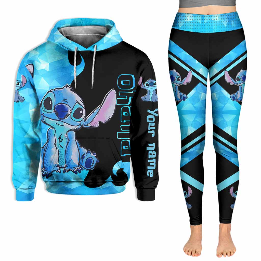 Personalized Ohana Hoodie and Leggings Custom Name Gift