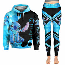 Load image into Gallery viewer, Personalized Ohana Hoodie and Leggings Custom Name Gift
