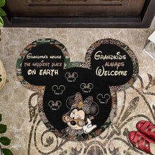Load image into Gallery viewer, Personalized Grandma Shaped Doormat for Mother's Day Gift
