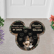 Load image into Gallery viewer, Personalized Grandma Shaped Doormat for Mother's Day Gift

