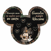 Load image into Gallery viewer, Personalized Grandma Shaped Doormat for Mother's Day Gift
