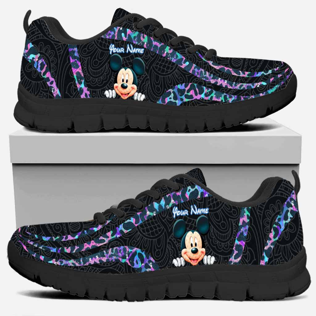 Personalized Mouse Sneakers Custom Name Gift for Kids