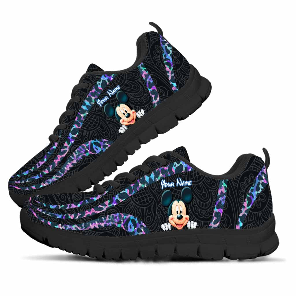 Personalized Mouse Sneakers Custom Name Gift for Kids