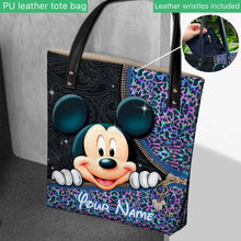 Load image into Gallery viewer, Personalized Mickey Mouse Tote Bag Custom Name Gift for Kids
