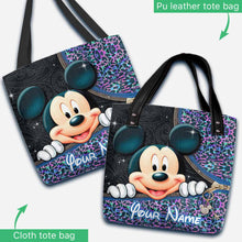 Load image into Gallery viewer, Personalized Mickey Mouse Tote Bag Custom Name Gift for Kids
