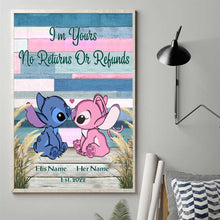 Load image into Gallery viewer, Personalized Ohana Poster Custom Name Gift for Couple
