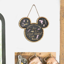 Load image into Gallery viewer, Personalized Craft Room Sign Custom Name Wood Decor Gift
