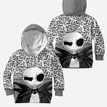 Load image into Gallery viewer, Personalized Skull Print Hoodie and Leggings Set for Her - Custom Name Gift
