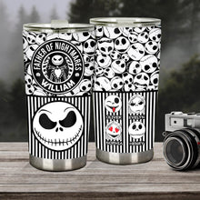 Load image into Gallery viewer, Personalized Nightmare Tumbler Custom Name Gift for Dad

