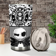 Load image into Gallery viewer, Personalized Nightmare Tumbler Custom Name Coffee Gift
