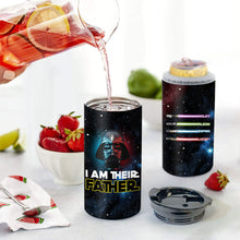 Load image into Gallery viewer, Personalized Star Wars Can Cooler Custom Name Gift for Dad
