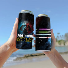 Load image into Gallery viewer, Personalized Star Wars Can Cooler Custom Name Gift for Dad
