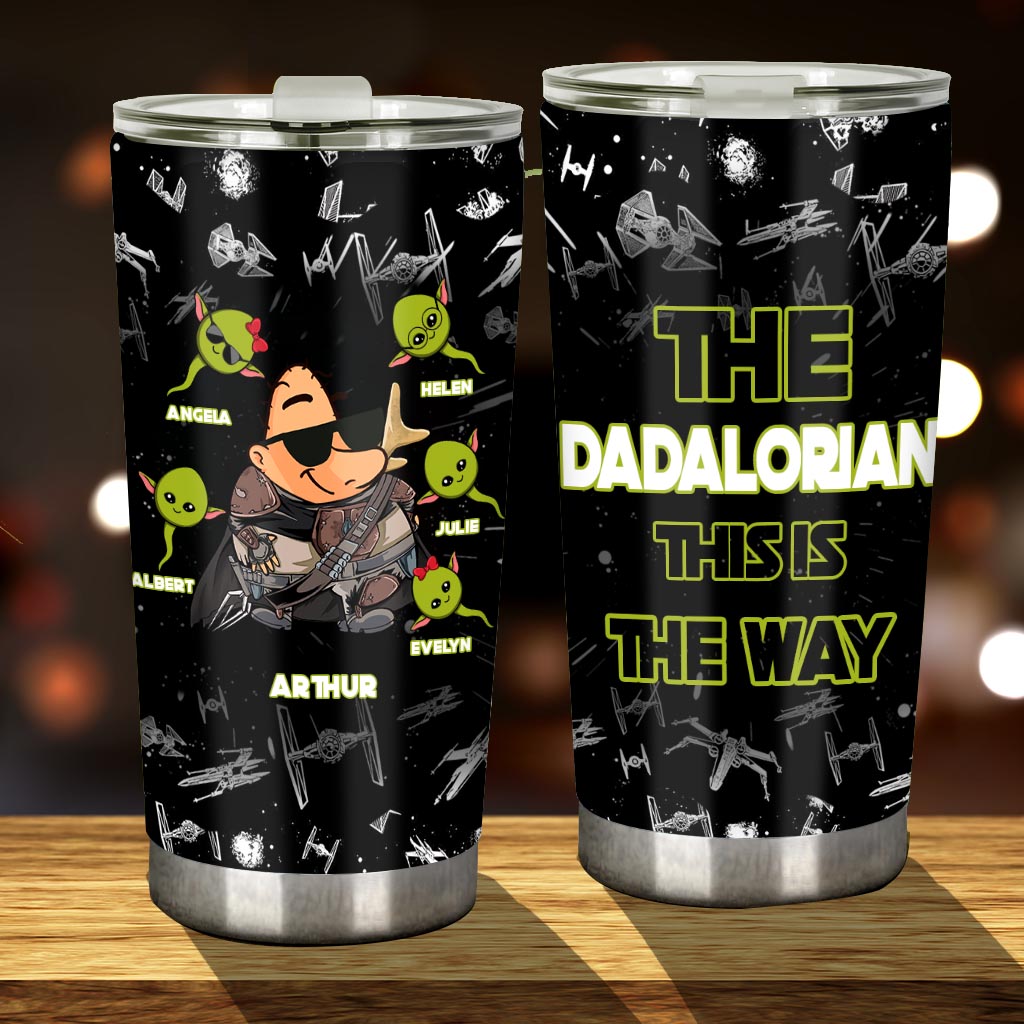 Personalized Stainless Steel Tumbler Custom Name Star Wars Gift for Fans