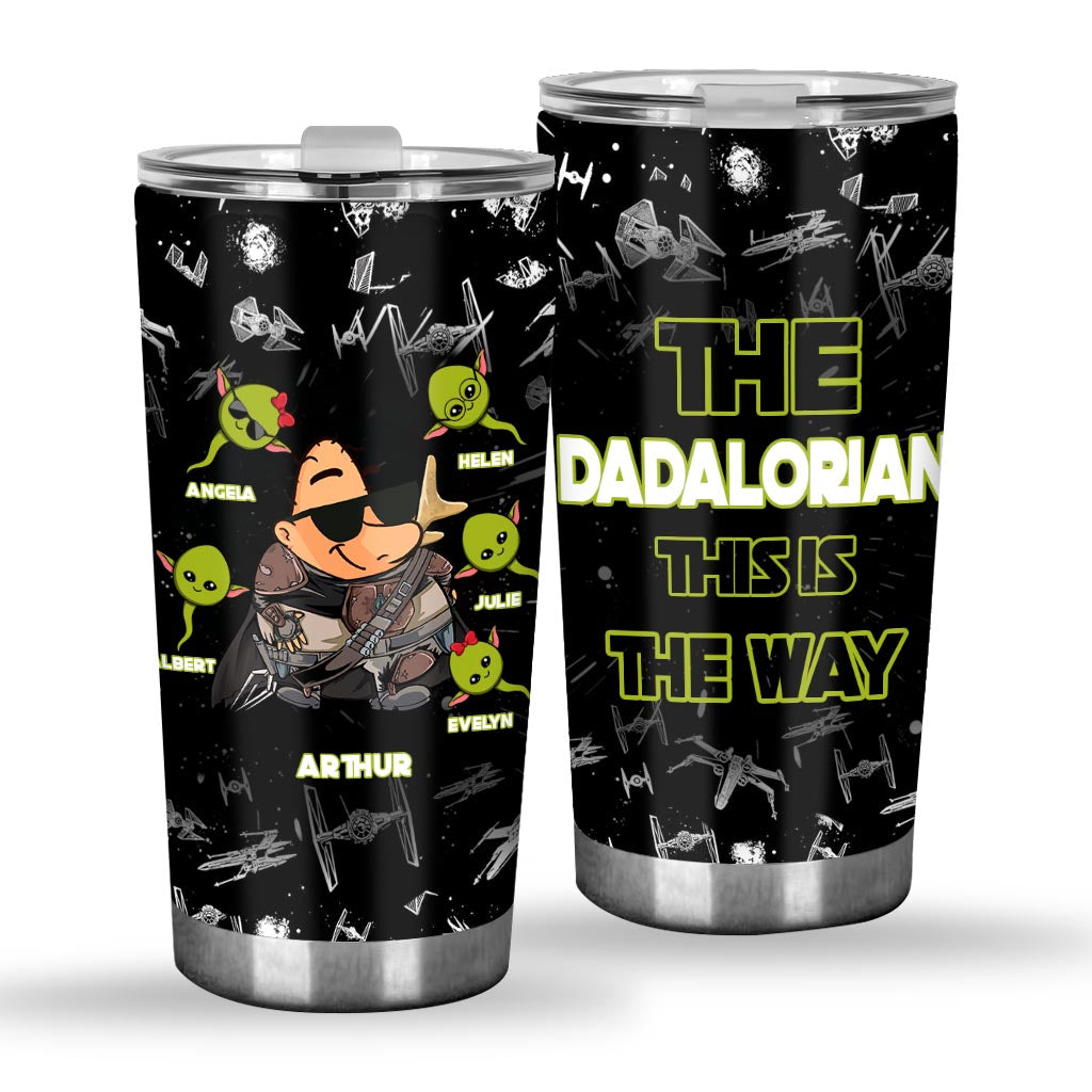 Personalized Stainless Steel Tumbler Custom Name Star Wars Gift for Fans