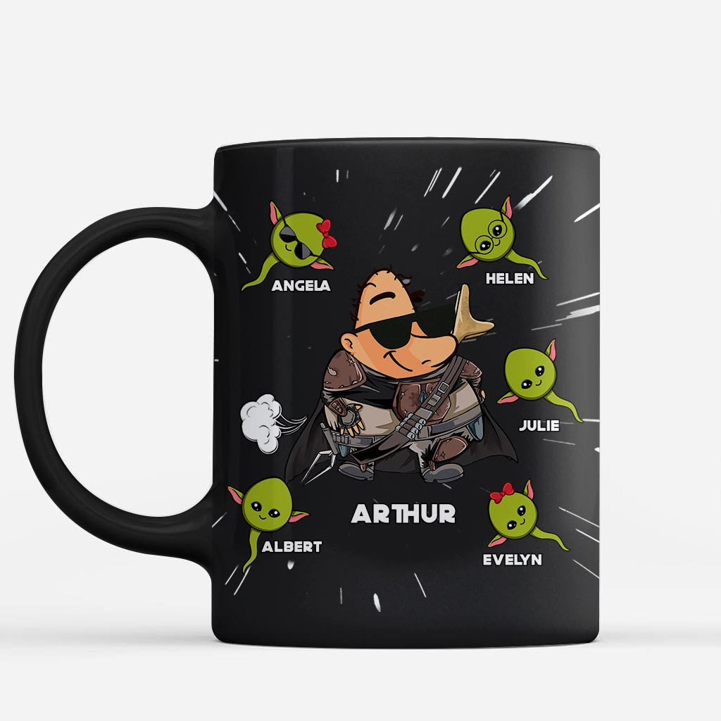 Personalized Yoda Best Farter Mug Custom Name Gift for Dad