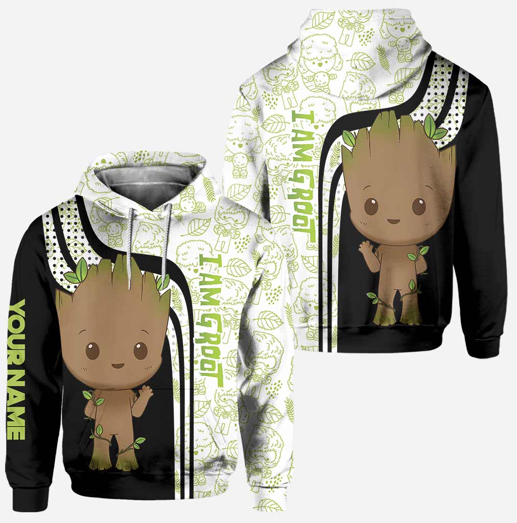Custom Name Hoodie and Leggings Set Personalized Gift