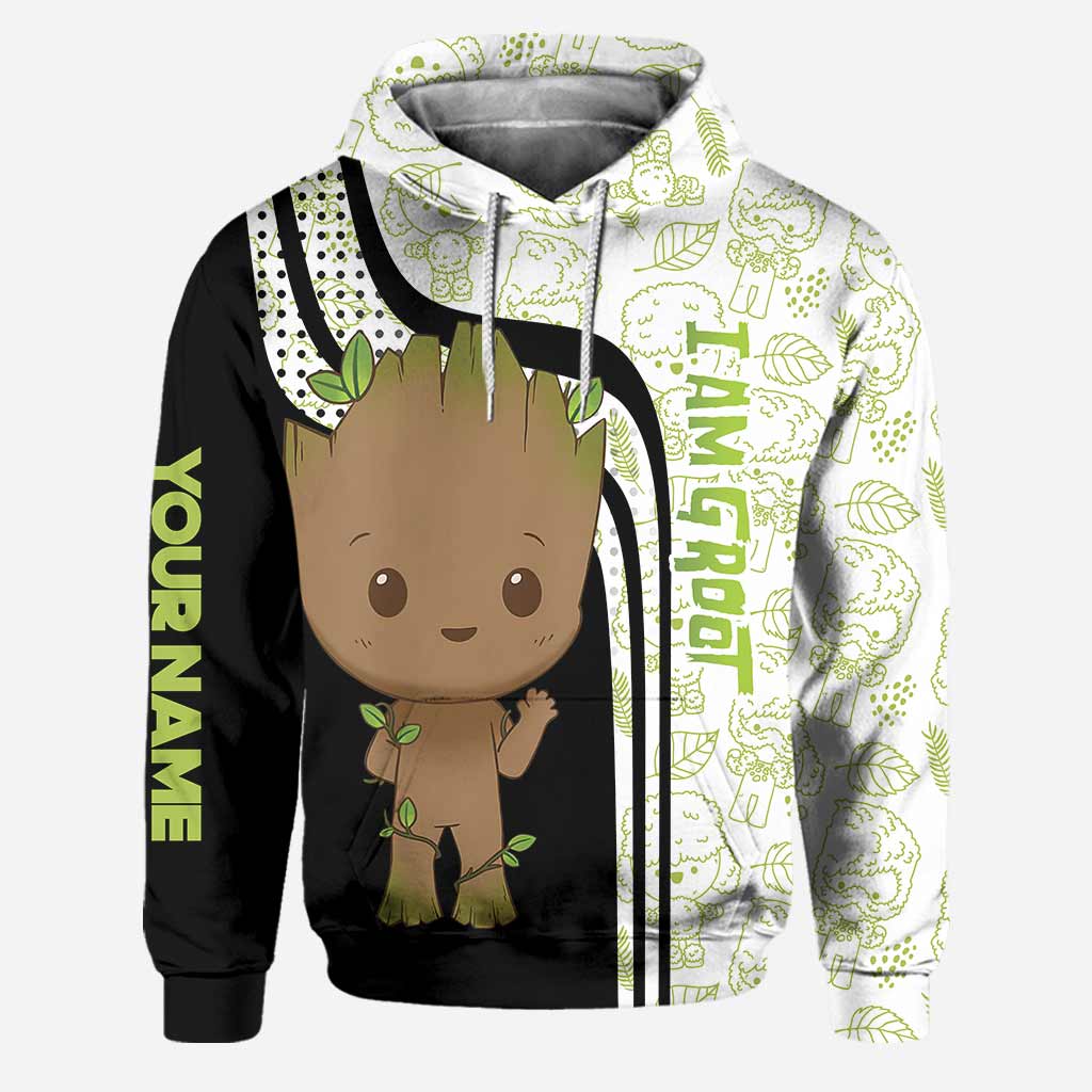 Custom Name Hoodie and Leggings Set Personalized Gift