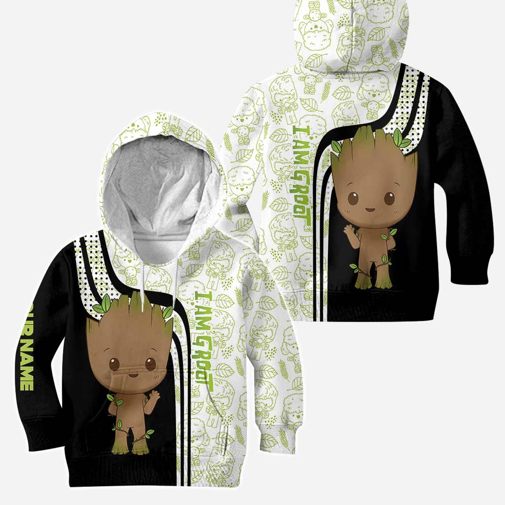 Custom Name Hoodie and Leggings Set Personalized Gift